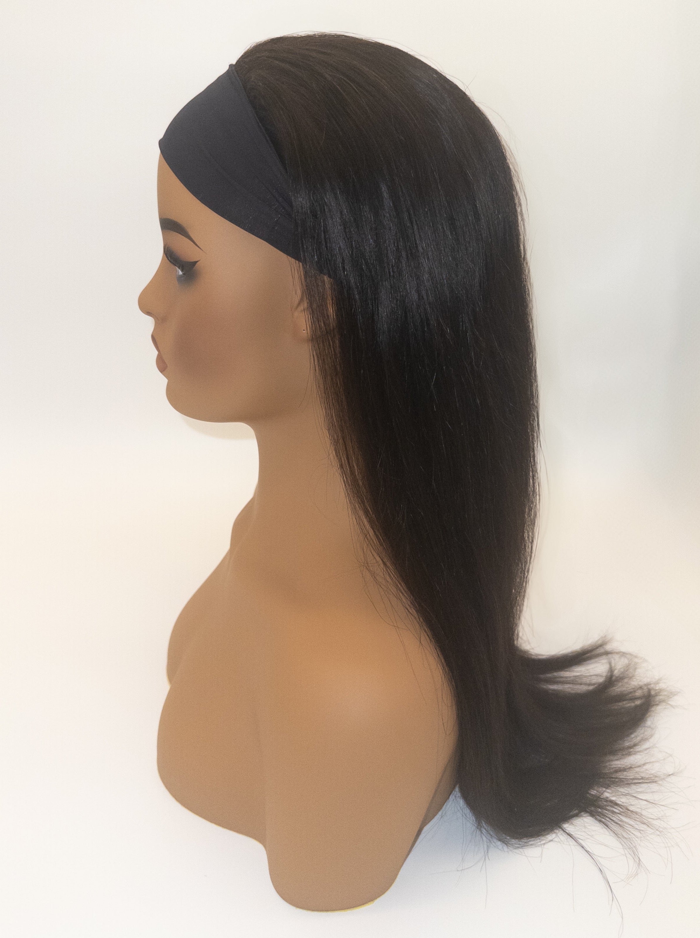 The Rachel | Straight Human Hair Headband Wig