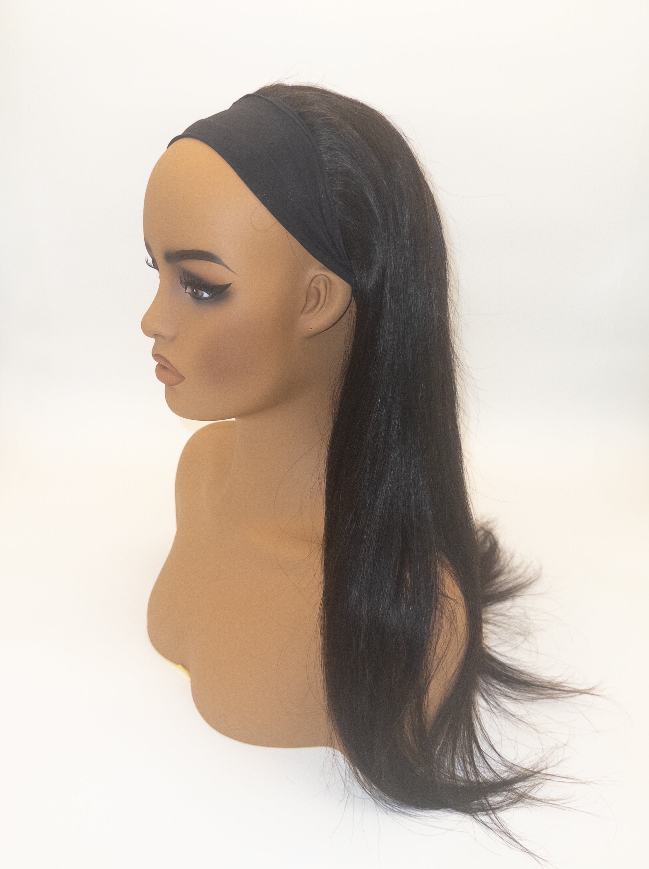 The Rachel | Straight Human Hair Headband Wig