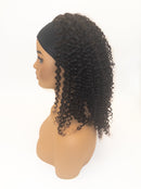 The DaWanna | Kinky Curly Human Hair Headband Wig